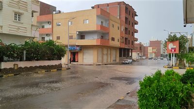 سقوط أمطار غزيرة وثلوج على الغردقة | صور