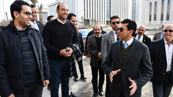 زيارة وزير الشباب