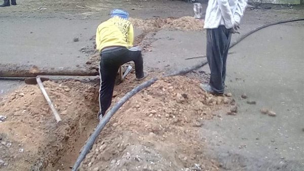 إصلاح أعطال بشوارع