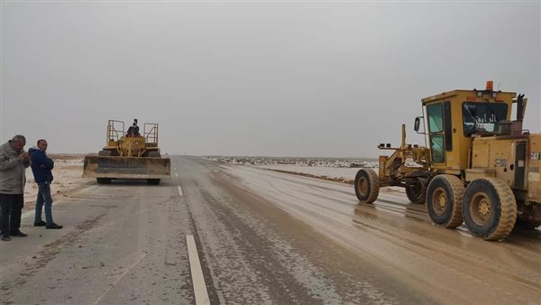  رفع آثار الأمطار