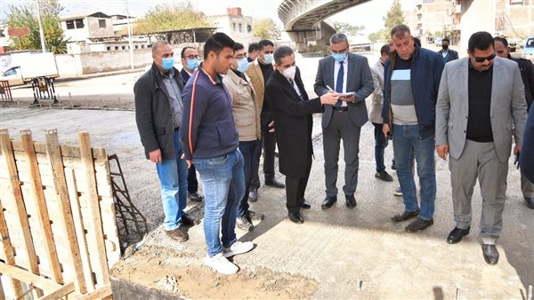 محافظ الغربية يتفقد