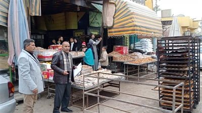 رفع إشغالات وإزالة إعلانات غير مرخصة ومتابعة ملف التحصين ضد كورونا بإهناسيا