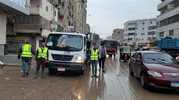 رفع مياه الأمطار