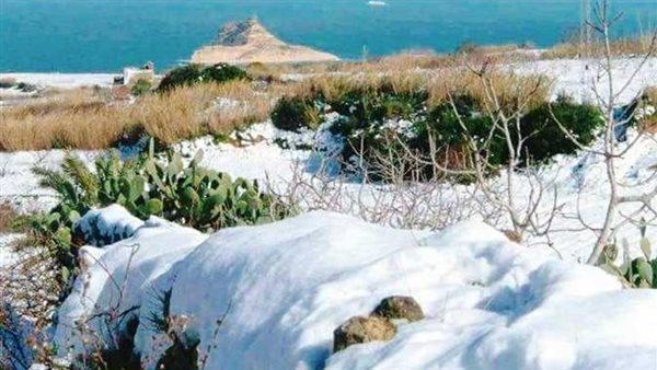 الثلوج في مدينة الغردقة