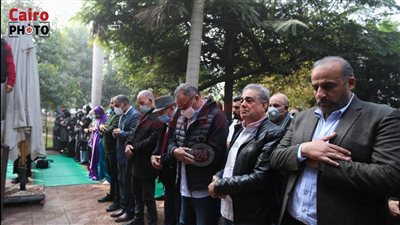 نجوم الرياضة يحضرون جنازة إبراهيم حجازي | صور