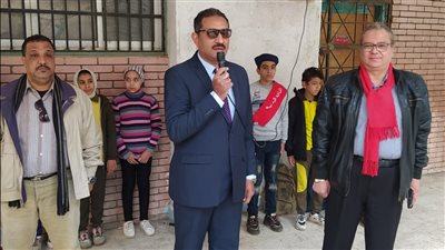  مدير تعليم الجيزة يتفقد عددًا من المدارس بإدارة شمال المحافظة 