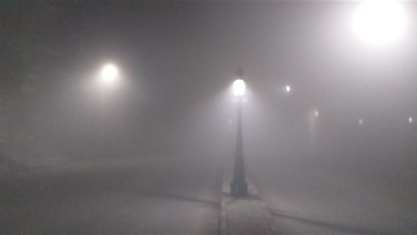 شبورة مائية تضرب