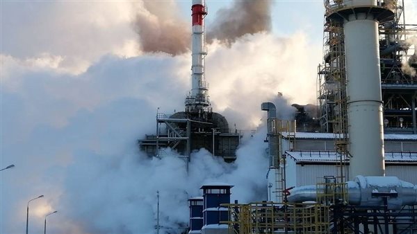 حريق مصفاة النفط