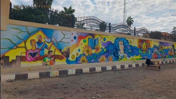 رسم جداريات بمدارس