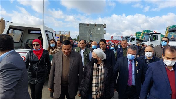 وزيرة البيئة تتفقد