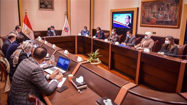 اجتماع قيادات وزارة