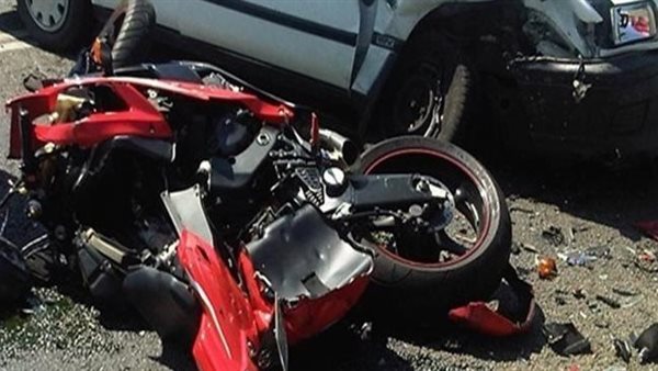 حادث انقلاب دراجة