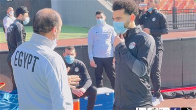 انضمام صلاح وتريزيجيه لمنتخب مصر | صور