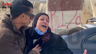 انهيار أهالي ضحايا حادث الشيخ زايد بعد وصول كريم الهواري في عربة إسعاف