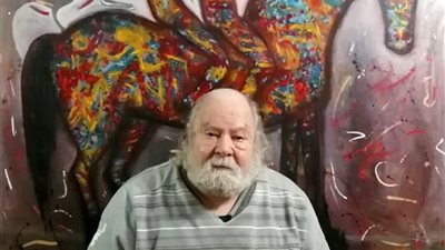 التشكيلي عصمت داوستاشي في ضيافة صالون أوبرا الإسكندرية الثقافي