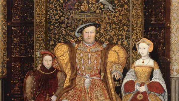 الملك هنري وزوجته