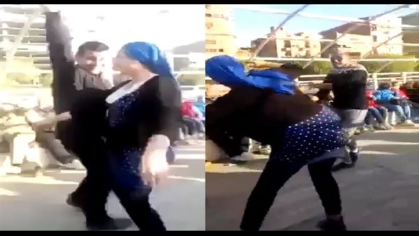 رقص معلمة المنصورة