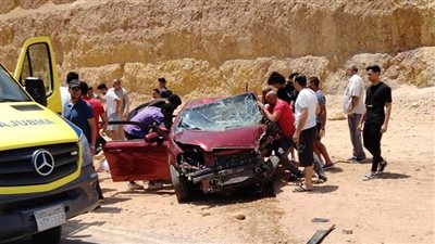 تفاصيل مصرع وإصابة 47 شخصًا في حادثي تصادم بطريق الجلالة - السخنة │ بث مباشر