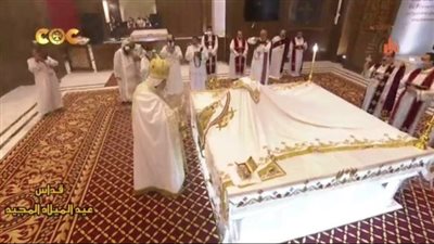 الوزراء والنواب وكبار رجال الدولة يحضرون قداس عيد الميلاد المجيد بكاتدرائية المسيح بالعاصمة الإدارية