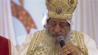 البابا تواضروس يشكر الرئيس السيسي لحضوره إلى كاتدرائية ميلاد المسيح
