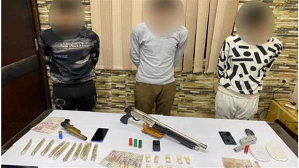 ضبط 3 عناصر إجرامية