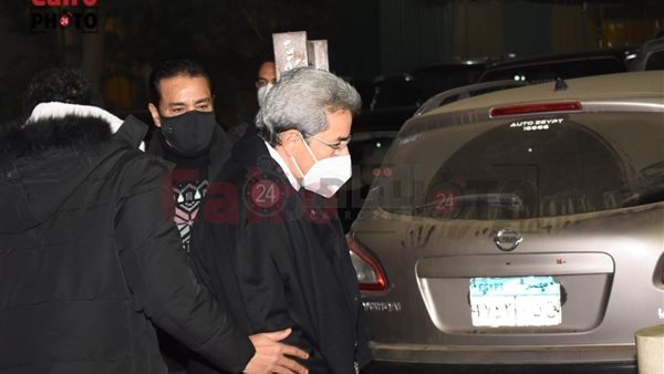 محمود سعد في عزاء