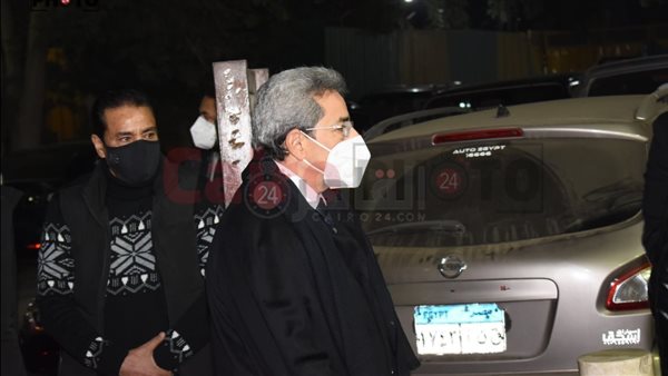 محمود سعد في عزاء