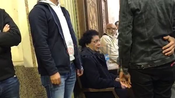 محمد منير في عزاء