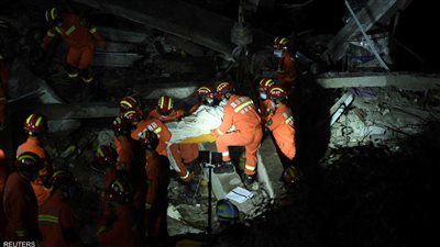  مصرع 16 شخصًا وإصابة أكثر من 10 آخرين بجروح في انهيار مبنى ناجم عن انفجار بالصين| فيديو 