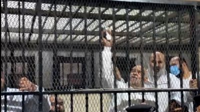 متهمو قضية الآثار الكبرى يصرخون: حسبنا الله ونعم الوكيل| فيديو 