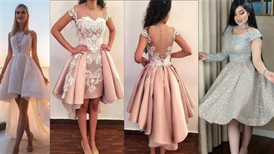  فساتين قصيرة منفوشة.. ألوان راقية وتصميمات عصرية للخروج بالنهار والليل