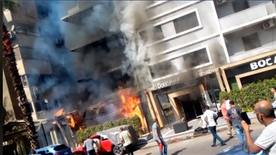 عاجل| حريق في كافيتيريا بشارع البطل أحمد عبد العزيز.. والحماية المدنية تنتقل للمكان
