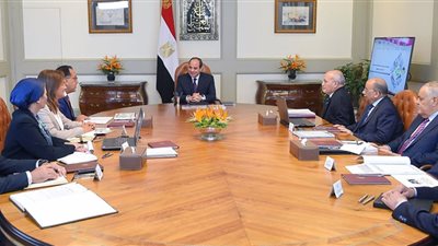 السيسي يوجه بالإسراع في تنفيذ منظومة إزالة وإدارة المخلفات