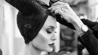 ديزني تظهر الروح الشريرة لـ”أنجلينا جولي” في كواليس “Maleficent” (صور وفيديو)