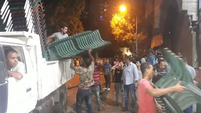 حي العجوزة يواصل حملات رفع الإشغالات اليومية لردع المخالفين وتوفير الراحة للمواطنين (صور)