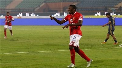 أجاي يسجل الهدف الثالث في مرمى الزمالك
