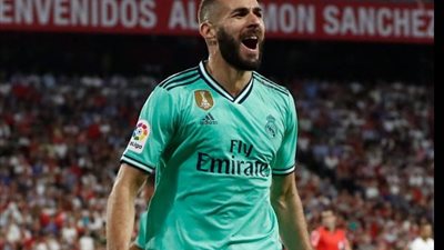 كريم بنزيما يقود ريال مدريد للفوز على إشبيلية بهدف نظيف في الليجا