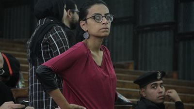 حبس ماهينور المصري 15 يومًا على ذمة التحقيقات في القضية 488 لسنة 2019