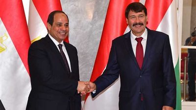الرئيس المجري يؤكد على أهمية دور مصر في استعادة الاستقرار بالشرق الأوسط