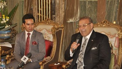 حسن راتب يعلن انطلاق الموسم الثاني لبرنامج ابن مصر مع مصطفي المنشاوي (صور)