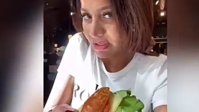 بسمة وهبة عن سعر ساندوتش جبنة في سويسرا: “رجعوني بلدي” (فيديو)
