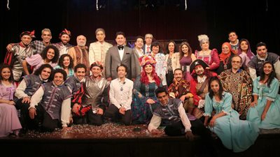 وزير الثقافة ورئيس “القومي للمرأة” وسفير النرويج يشهدون عرض “المتفائل” على المسرح القومي (صور)