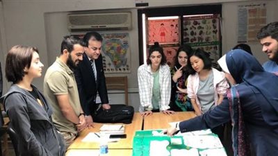 وزير التعليم العالي يتفقد مبنى إدارة الطلاب الوافدين والإدارة المركزية للبعثات والتمثيل الثقافي