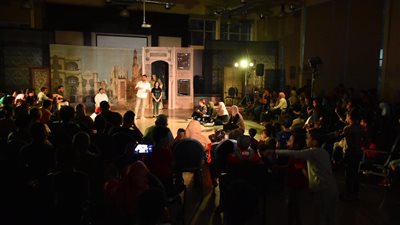 اليوم.. ختام عروض مسرحية “كأنك تراه” بمركز  شباب الجزيرة 