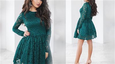 للجسم الممتلئ والمحجبات.. كيف تختارين فساتين سوارية 2022 للسهرة 