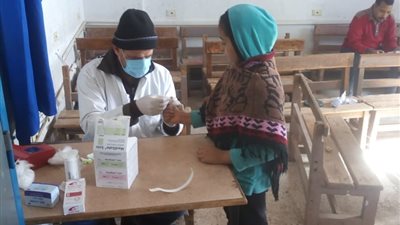 فحص 63 ألف تلميذ ضمن مبادرة علاج أمراض سوء التغذية بالمنيا