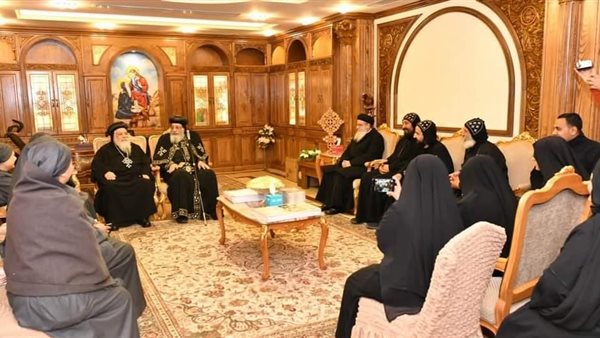 قداسة البابا يستقبل