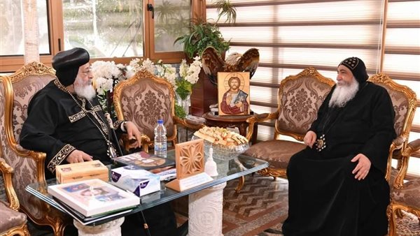 البابا تواضروس يستقبل