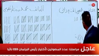 محمد الحلبوسي يفوز برئاسة مجلس النواب العراقي في أولى جلساته