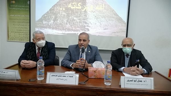 المحرصاوي خلال افتتاح